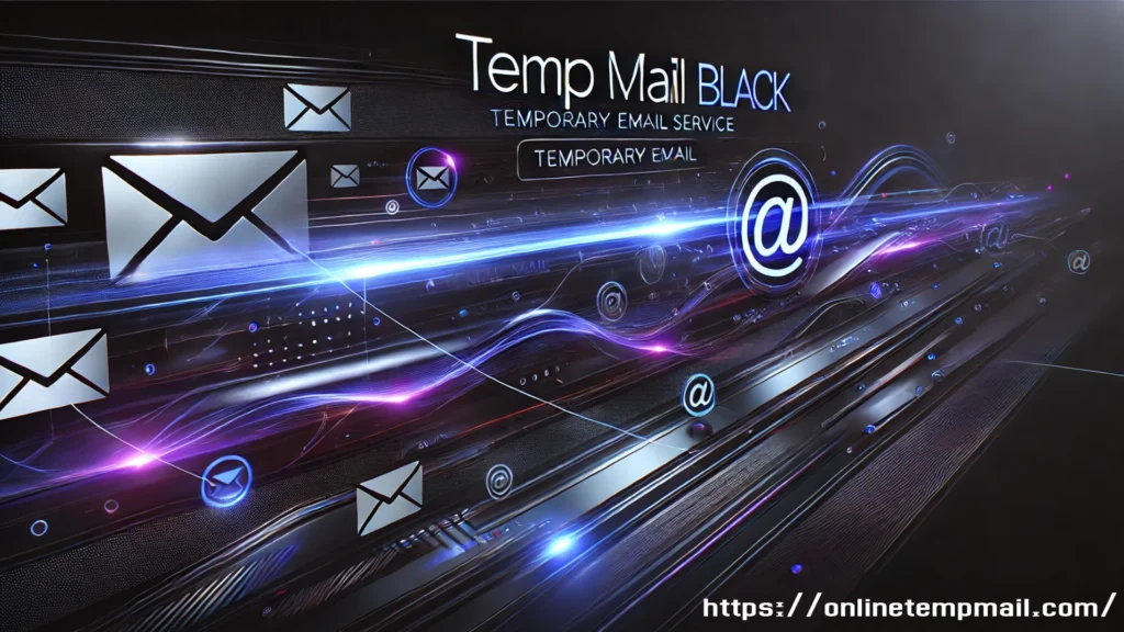 Temp Mail Black